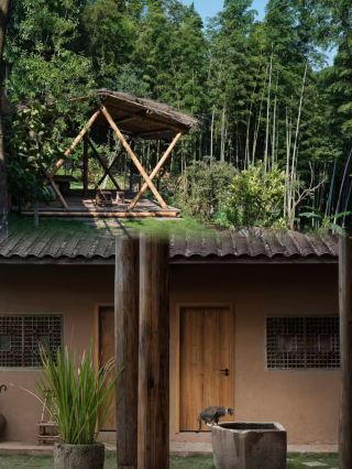 I don't want to leave, I really don't want to check out from the simple bamboo hut hidden deep in the bamboo sea of Southern Shu