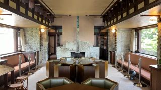 The only residential project by Frand Lloyd Wright in Japan.