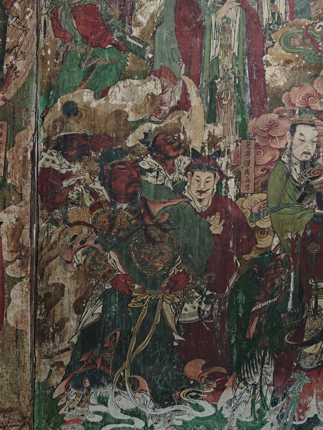 參觀毗盧寺趕上了專家講解。