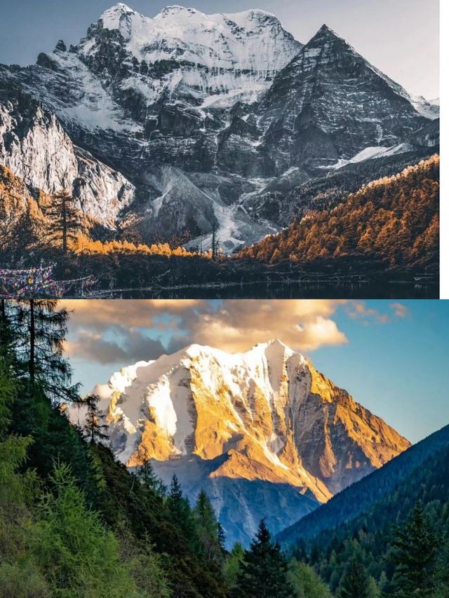 貢嘎雪山,川西的雪域之王 。 貢嘎雪山,川西的雪域之王 。