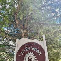 Idaho lava hot spring 