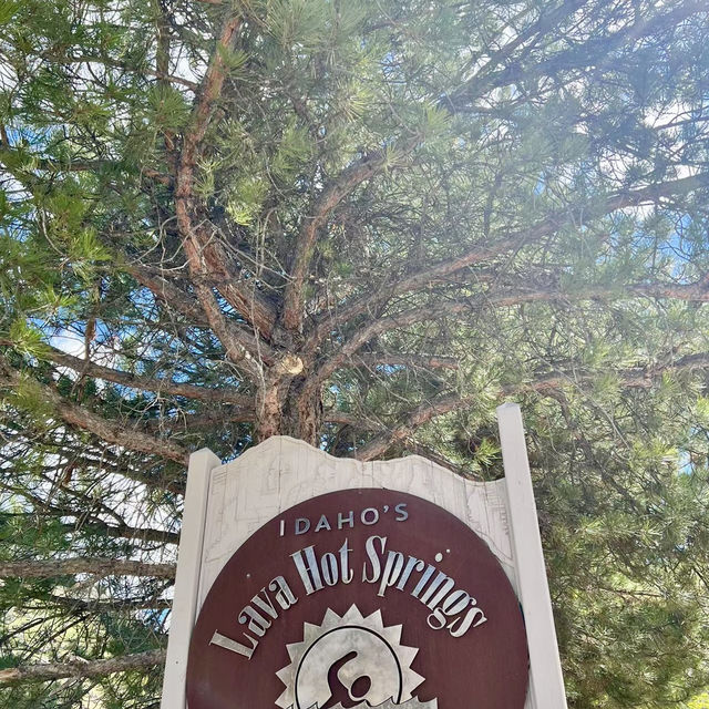 Idaho lava hot spring 