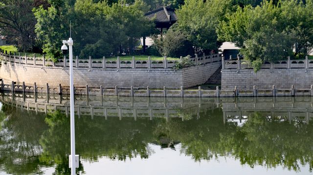 當時關河在，不見負芻王~壽縣古城牆。