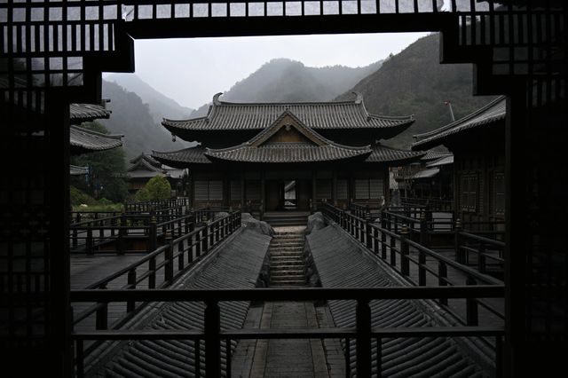 浙江|永康|九瀑潭風景區|現實版雲頂仙階。