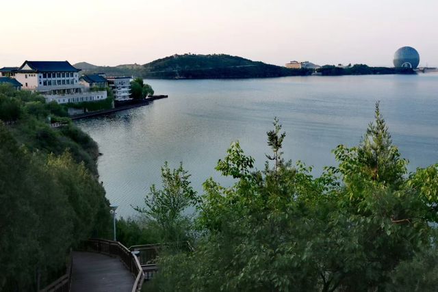 北京的一處重要地標——雁栖島。