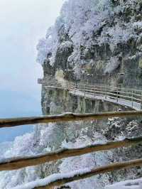 龍頭山又下雪啦天花板級別的冰雪世界！