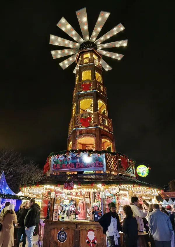 The Tuileries Christmas Market is here! Enjoy your first cup of mulled wine this winter