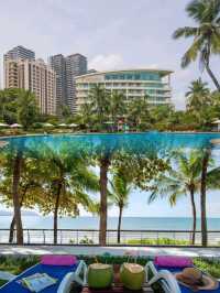 海景的美麗景色--三亞銀泰陽光度假酒店