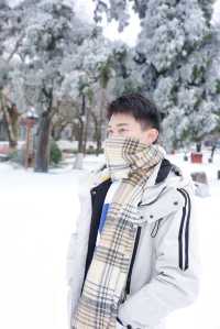 給南方人一點大雪震撼，初雪和廬山適配度拉滿