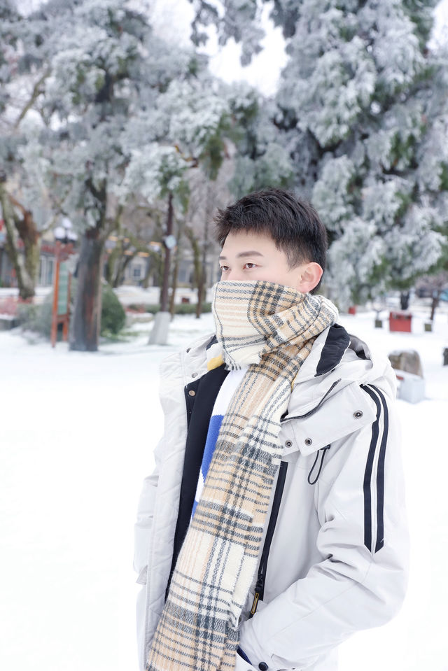 給南方人一點大雪震撼，初雪和廬山適配度拉滿