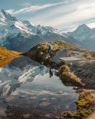 新西蘭庫克山村 | 塞夫頓山觀景點