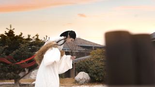 경주 고풍 호텔에서 사진 찍기 정말 좋아요~ 전국 시대 의상도 있어요.