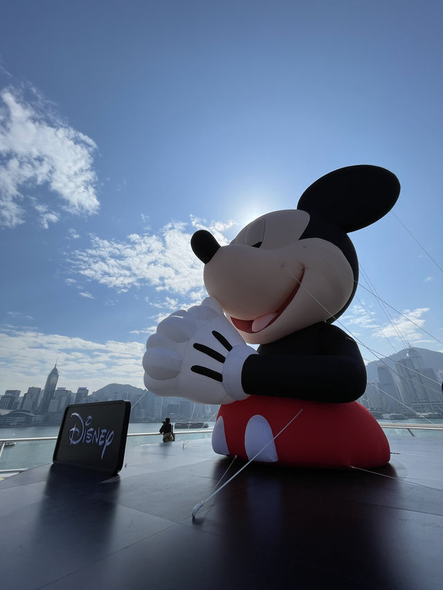 衝！香港超巨米奇現身🎀 萌爆打卡必去點攻略