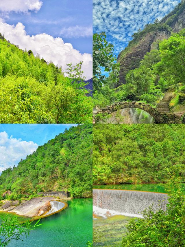 不上天遊峰，武夷山等於白走；不坐竹筏，等於白來！