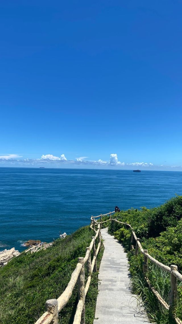 「中國最美海岸線！深圳天文台徒步，承包整片玻璃海！」