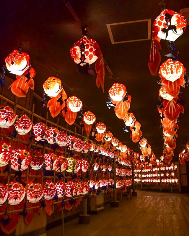青森屋金魚燈籠夢幻走廊