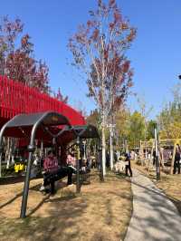 西安東郊免費遛娃寶藏地，幸福林帶兒童樂園太香啦！
