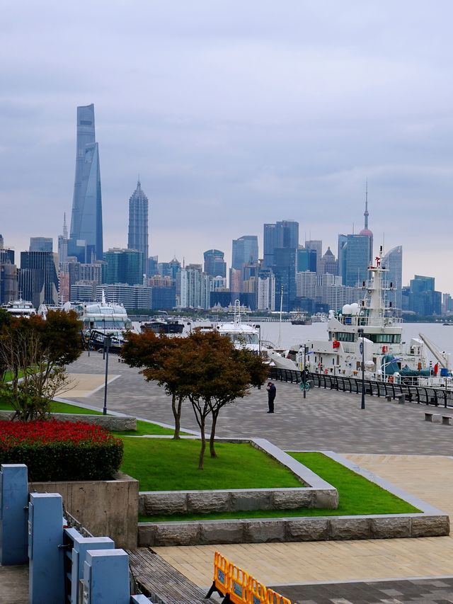 東岸濱江·從這裡開始｜楊浦大橋濱江綠地
