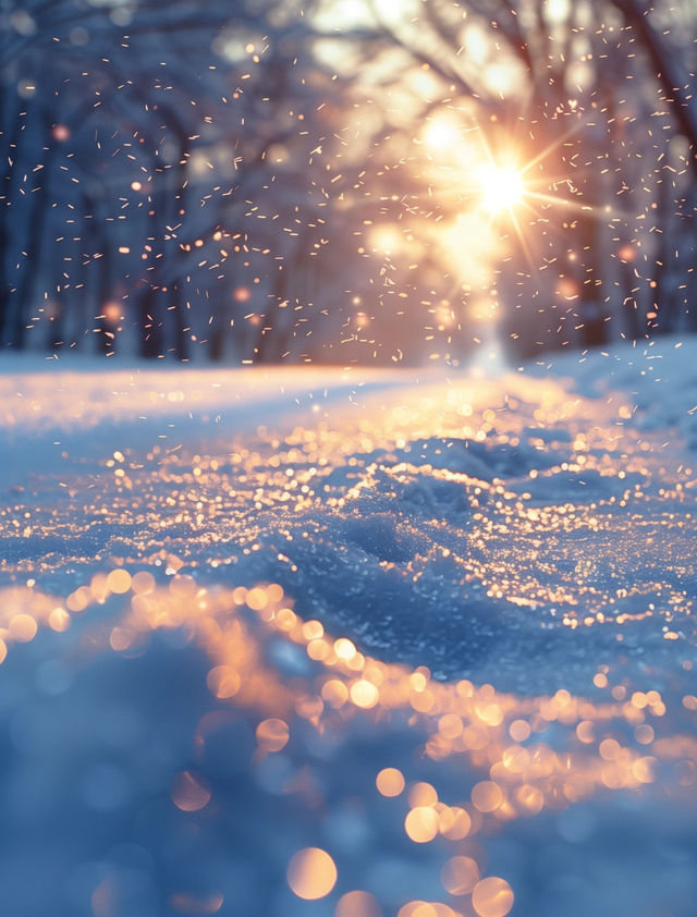 【雪域仙境】潔白積雪的溫柔觸感