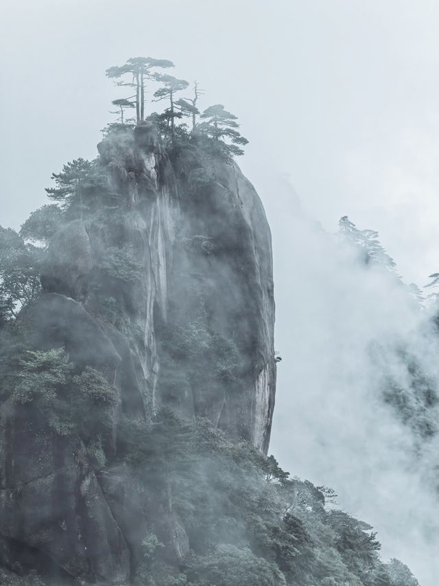 霧中三清水墨禪意原來古人的山水畫寫意亦寫實