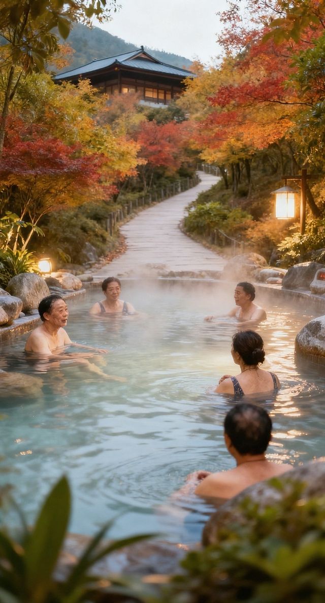 青林溫泉太厲害了！暖冬泡澡，快樂冒泡