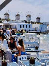 打卡希臘聖托裡尼島啦!!