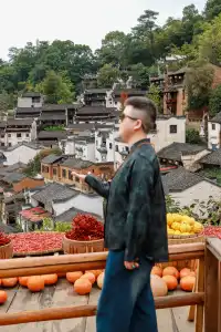 婺源篁嶺跟拍~1h帶遊打卡個曬秋機位