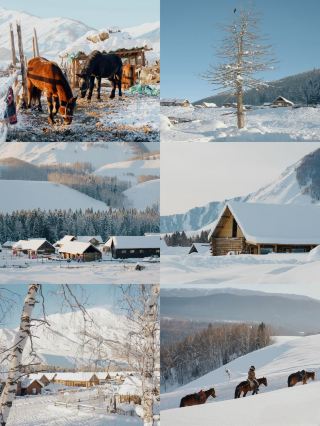 Northwest Small Town Healing Journey｜Crispy Flavors on the Tongue and Xian by Snowy Scenery