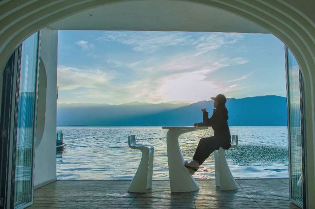 洱海邊看晚霞最美去處 洱海邊看晚霞最美去處