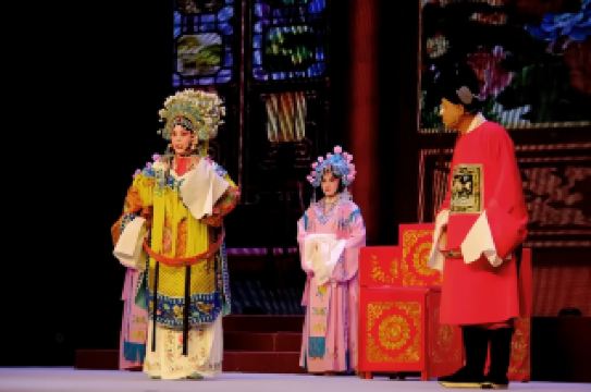 赤水湾古鎮の腊八羊スープ大芝居