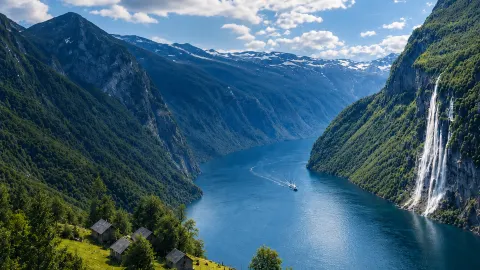 HAALAND = NORWAY. THE HOME OF THE VIKINGS. 。 — traveler post in Oslo