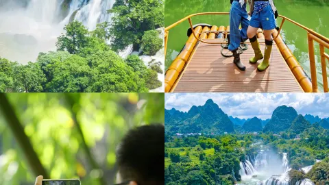 광시성 충쭤에서 4일 3박 동안 진행된 팀 빌딩 프로그램이 회사 전체에서 호평을 받고 있습니다. — traveler post in 러예