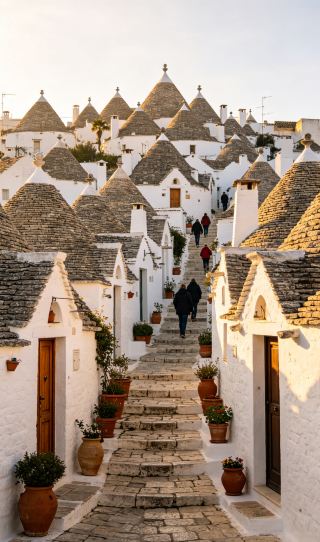 A must-visit fairytale town on a sunny day
