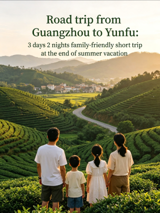3-day, 2-night family road trip: Guangzhou to Xinxing