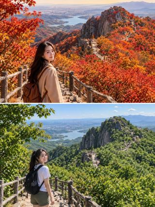 Climbed to the top of Phoenix Mountain, and my legs shook for three days