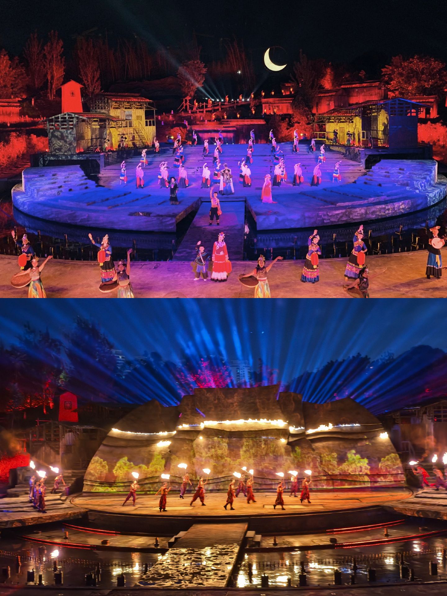 New ways to experience National Day in Xichang | Immerse yourself in Yi culture at the A-Re-Niu Fire Show
