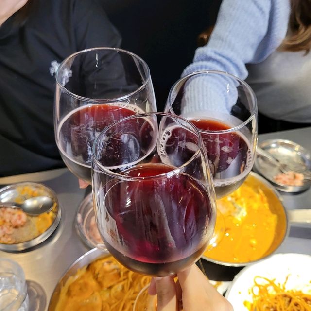 친구들과 와인한잔~