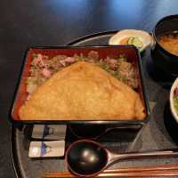 奈良「㐂つね（きつね）」初めて食べる新しいすき焼き重