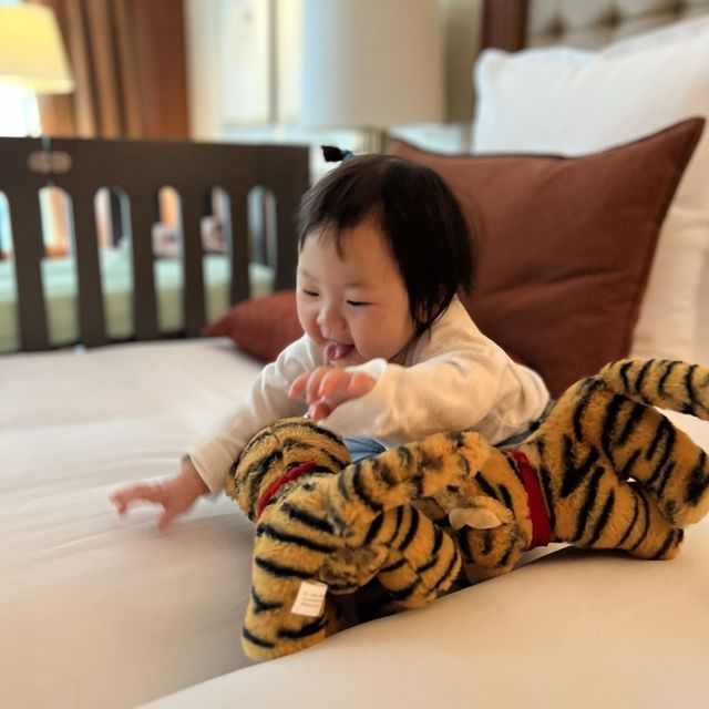 入住文華東方的小孩特別幸福