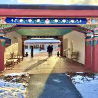 Visit to a famous tibetan monastery
