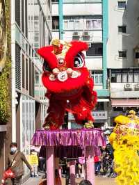 新年必備的精彩醒獅表演