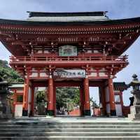 日本唯一建於懸崖上洞穴的神社-鵜戶神宮