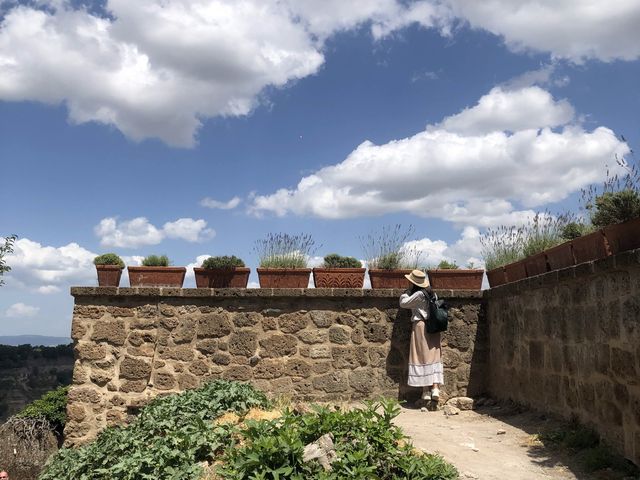 A very small but worthwhile visiting place near Rome, Italy (Civita di Bagnoregio)