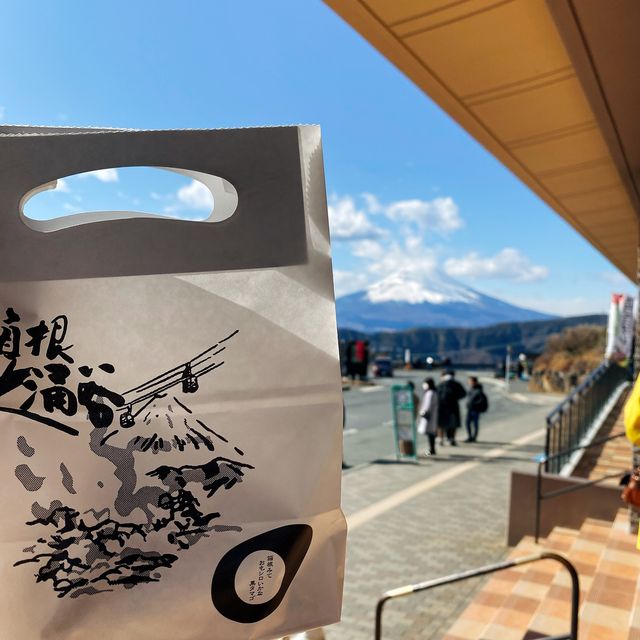 일본의 상징 후지산이보이는 곳 오와쿠다니(하코네)🗻