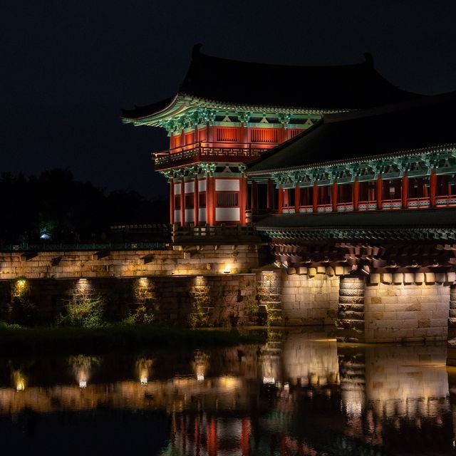 경주 야경 원탑 월정교!