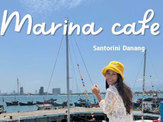 A cafe with a sea view, coffee in the tens, a view worth millions.