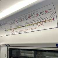 從中環車站乘搭火車出發到外州 🚄🚉