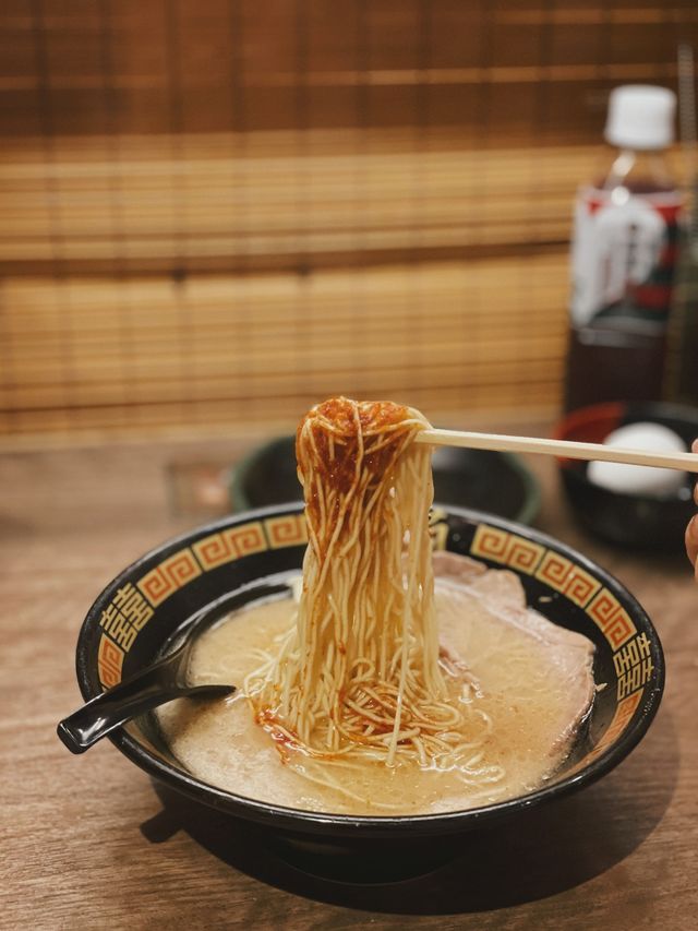 去日本一定要排一次一蘭！❤️