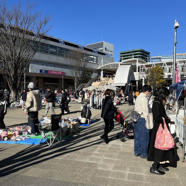 流山おおたかの森、フリーマーケット
