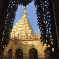 Exploring at Maharmuni pagoda